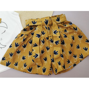 Костюм на літо для дівчинки жовтий Girl 10058