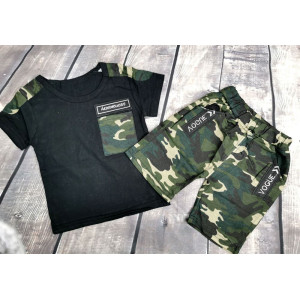 Костюм на літо для хлопчика Vogue чорний верх 1264