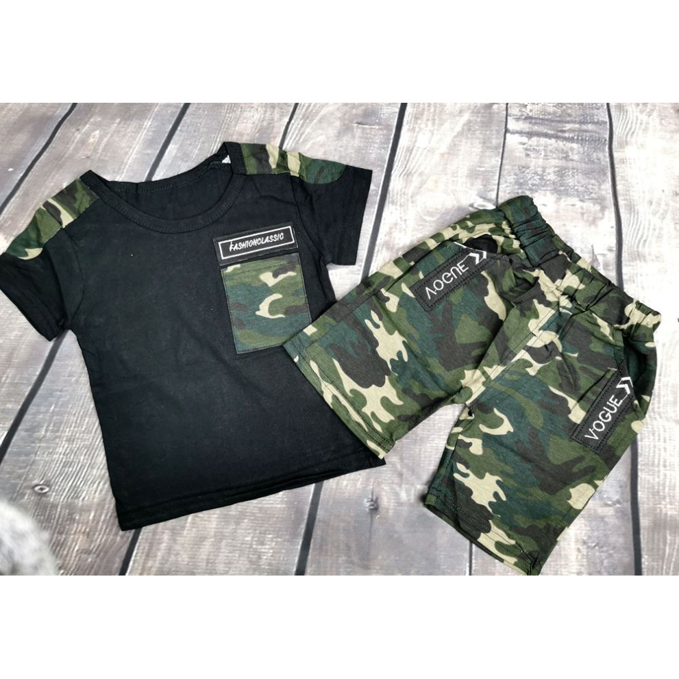 Костюм на літо для хлопчика Vogue чорний верх 1264