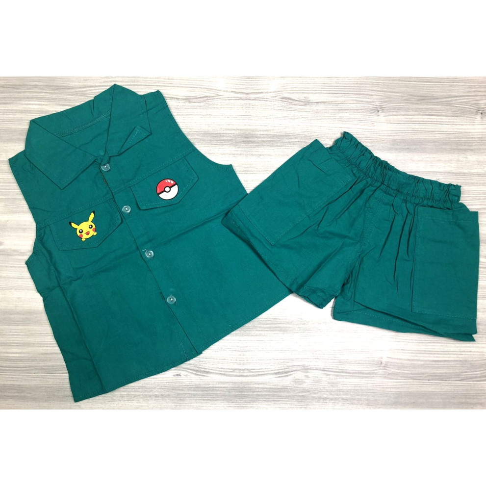 Костюм на літо Fulou зелений 4038