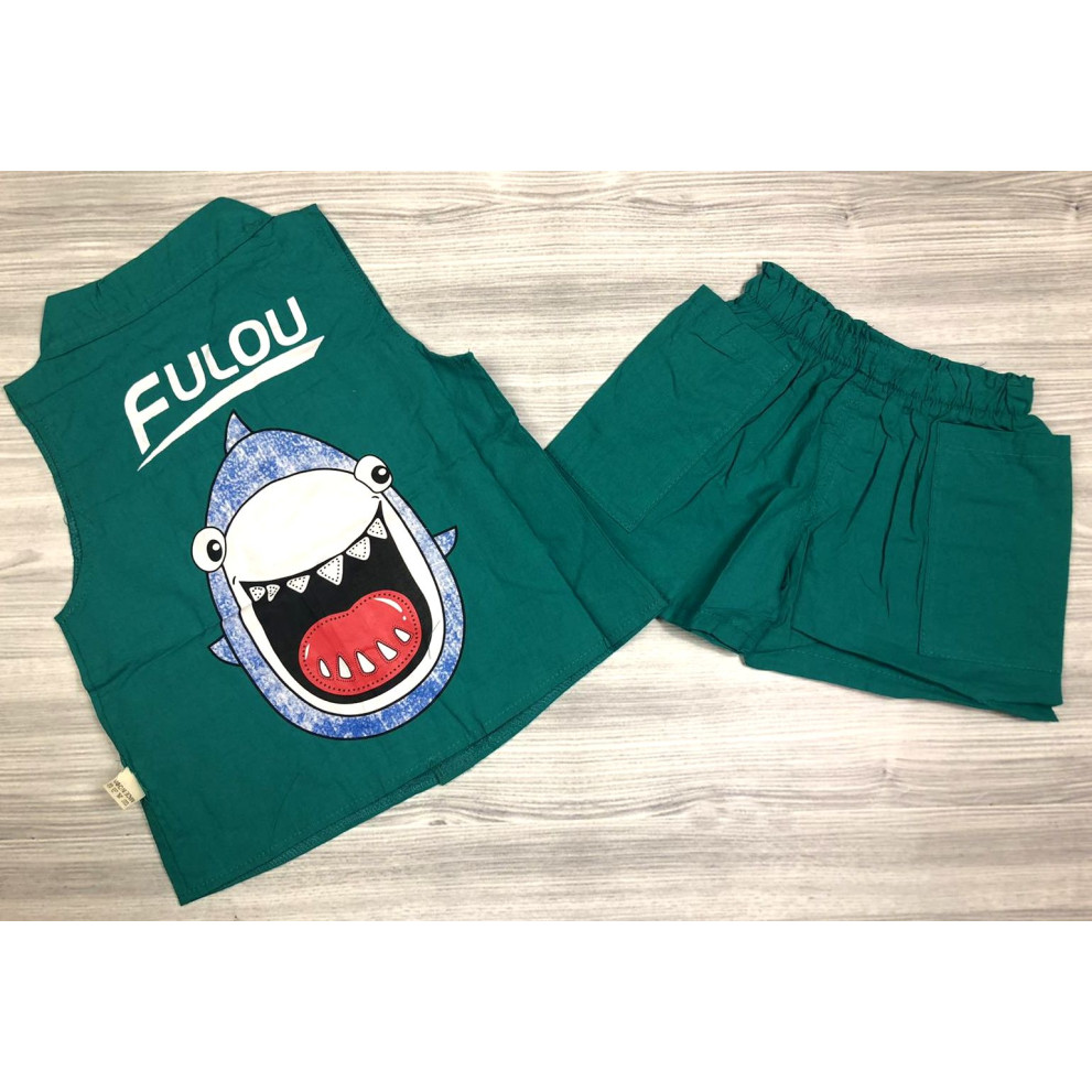 Костюм на літо Fulou зелений 4038