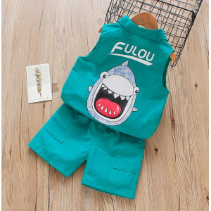 Костюм на літо Fulou зелений 4038