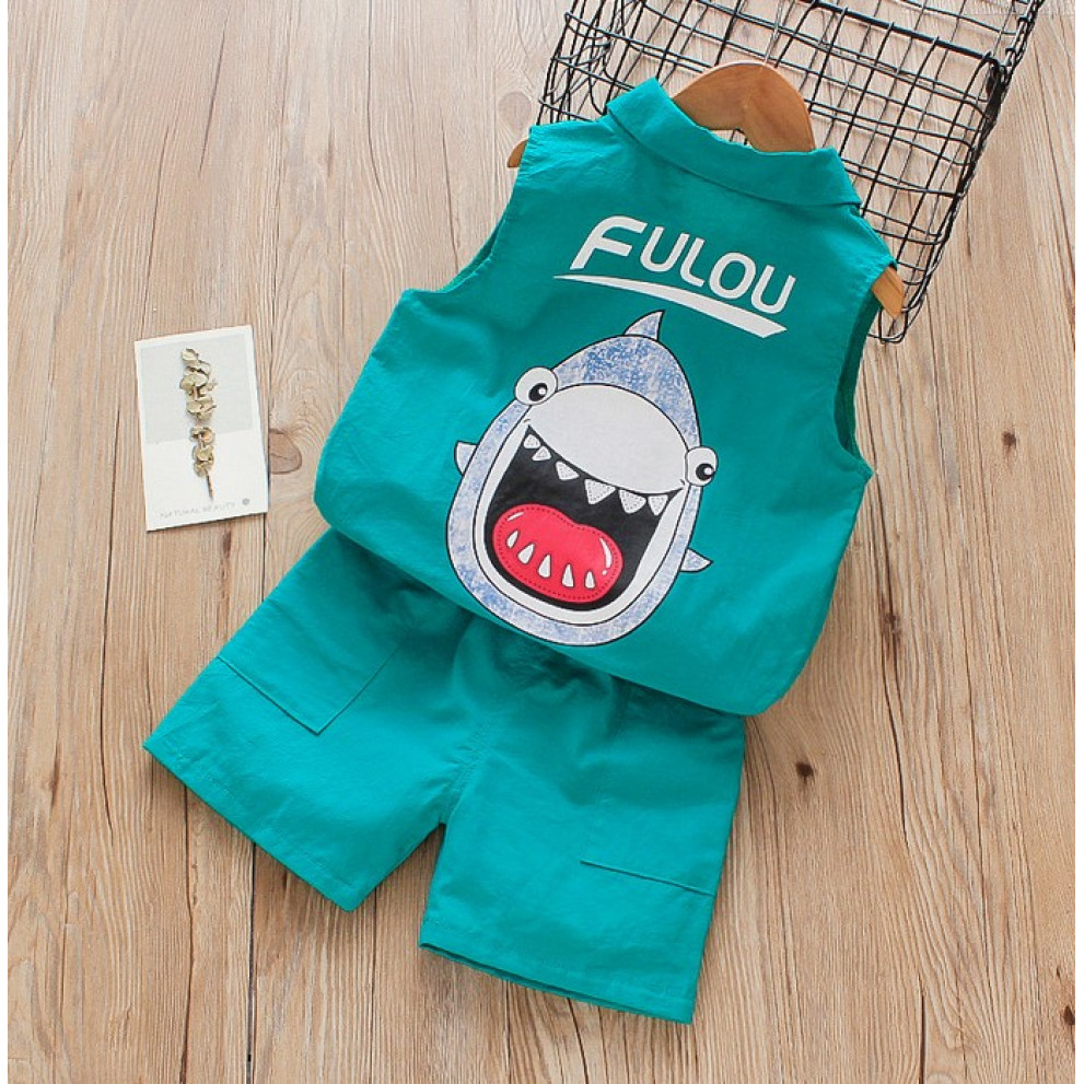 Костюм на літо Fulou зелений 4038
