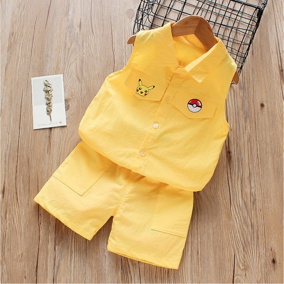 Костюм на літо Fulou жовтий 4040