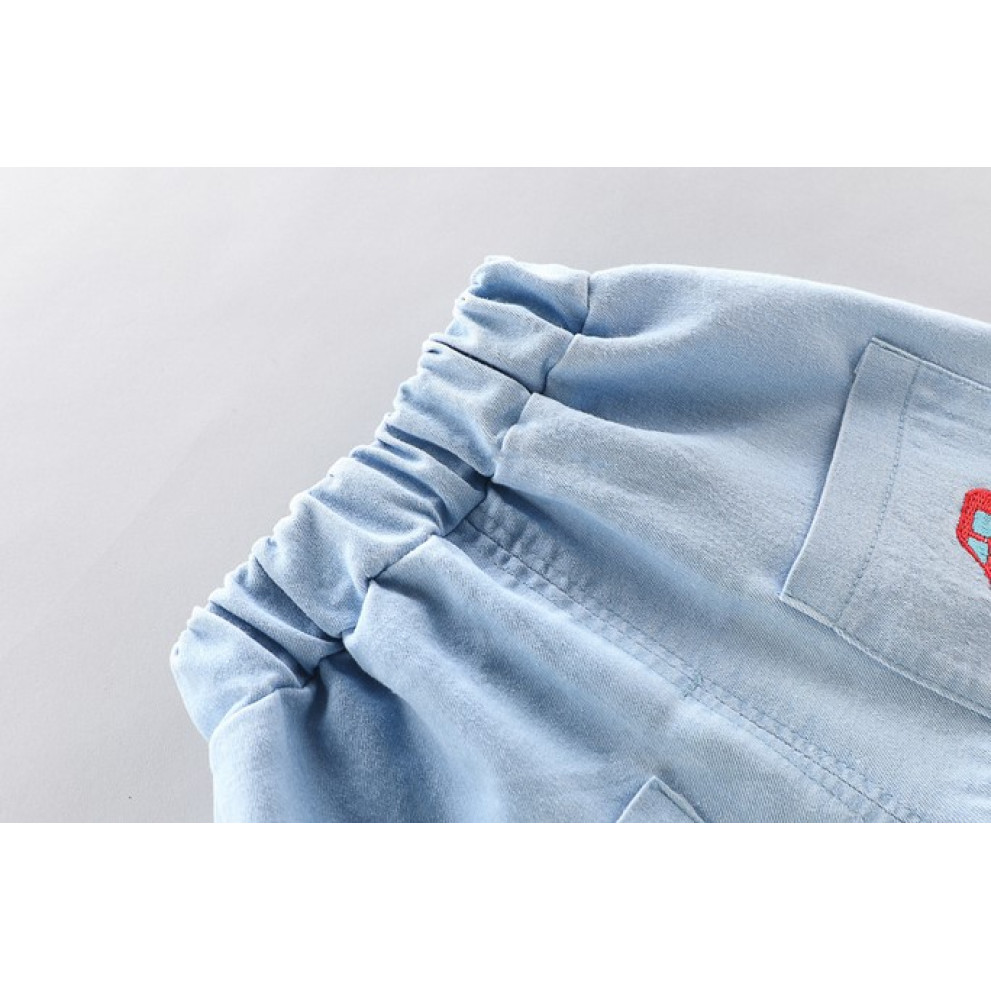 Костюм на літо хлопчику жовта футболка і шорти Cars 10531