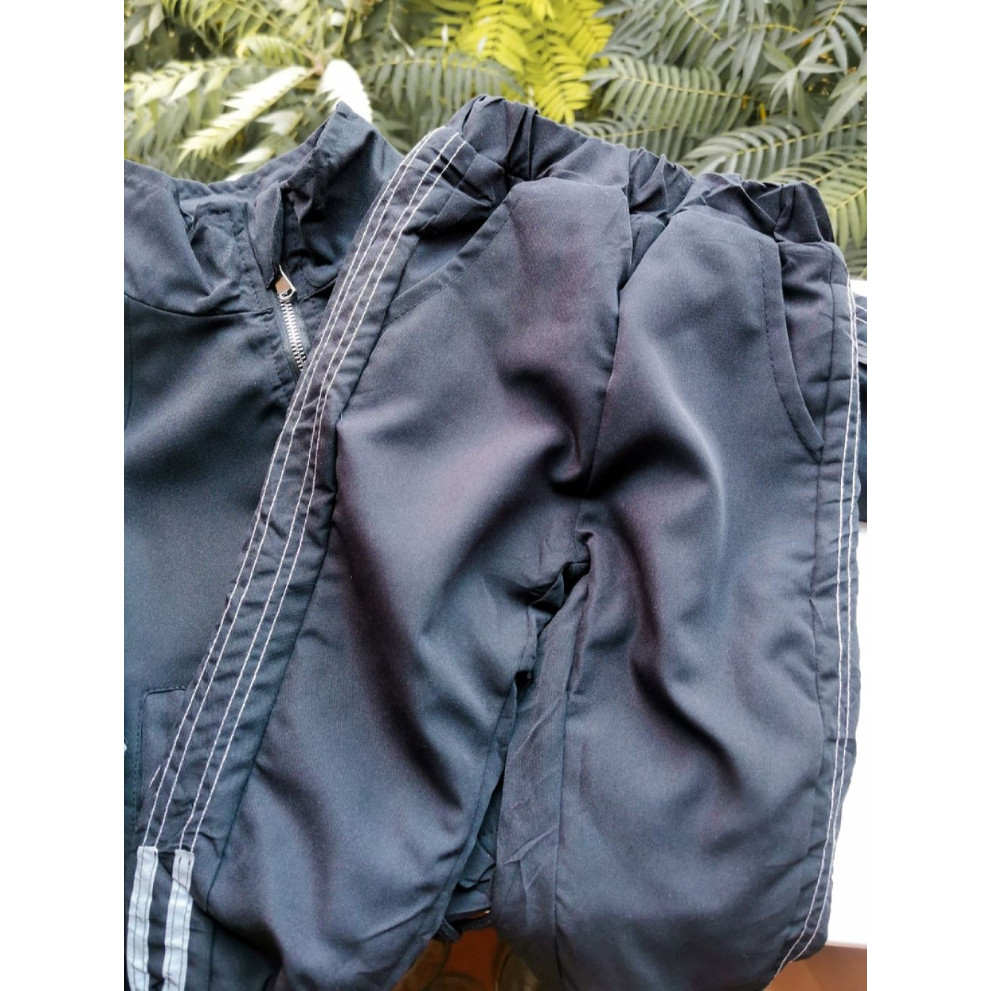 Костюм спортивний утеплений чорний 10163