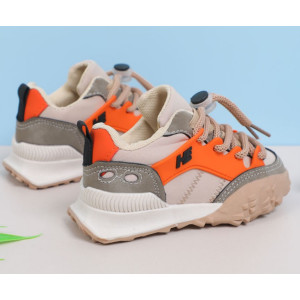 Кросівки дитячі hE сіро-оранжеві