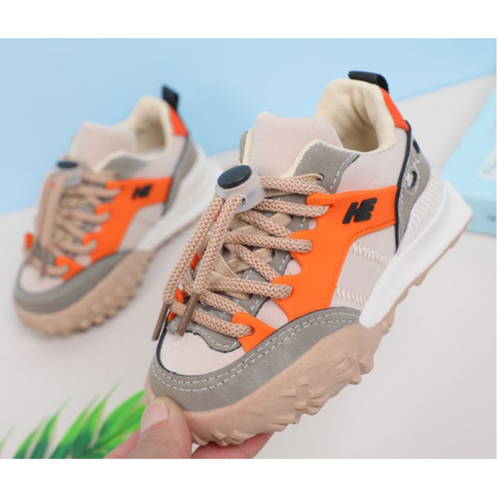 Кросівки дитячі hE сіро-оранжеві
