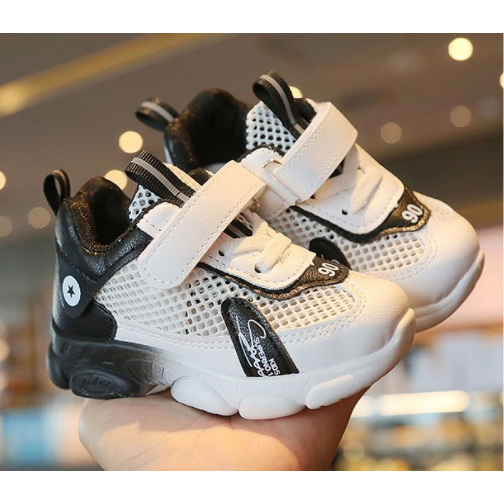 Кросівки дитячі літні NO.1 біло-чорні