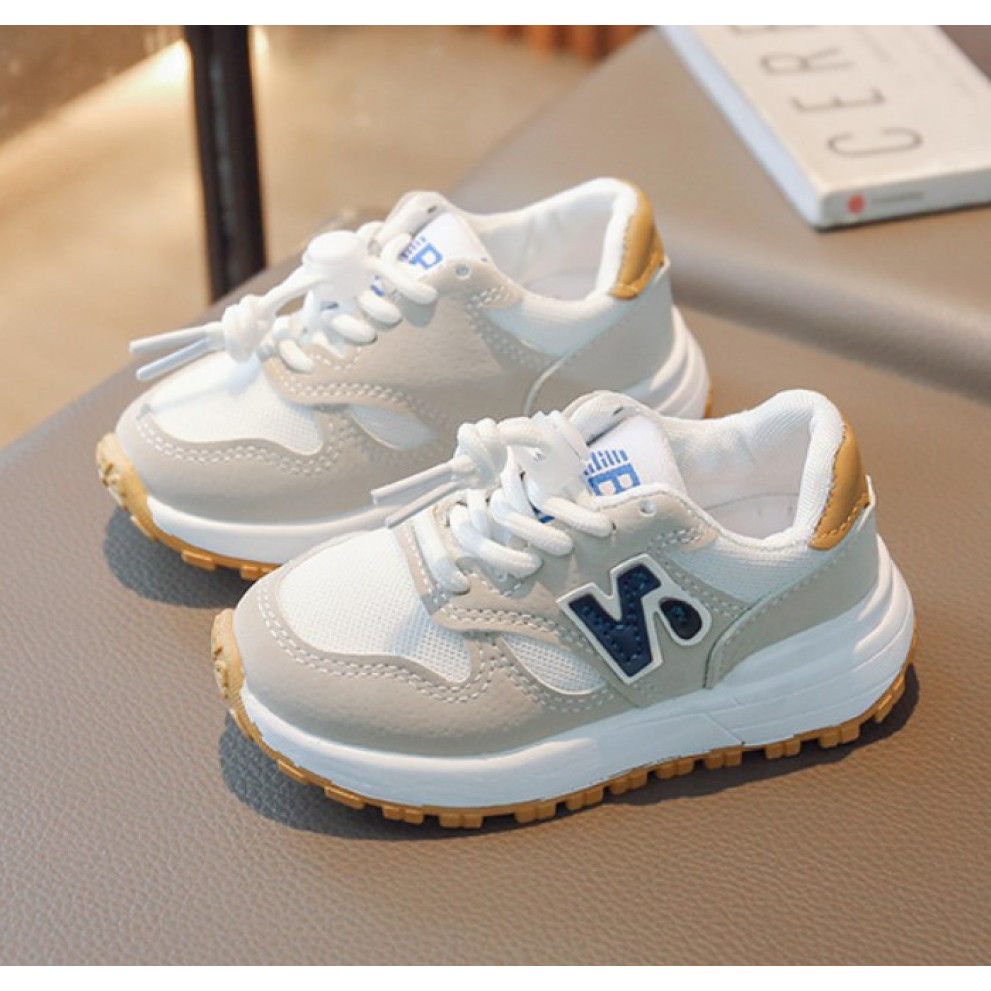 Кросівки дитячі NewB бежеві з білим