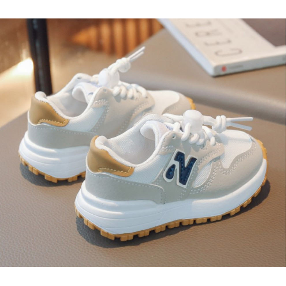 Кросівки дитячі NewB бежеві з білим