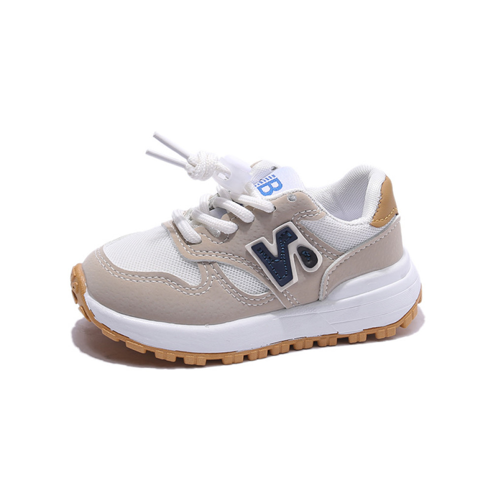 Кросівки дитячі NewB бежеві з білим