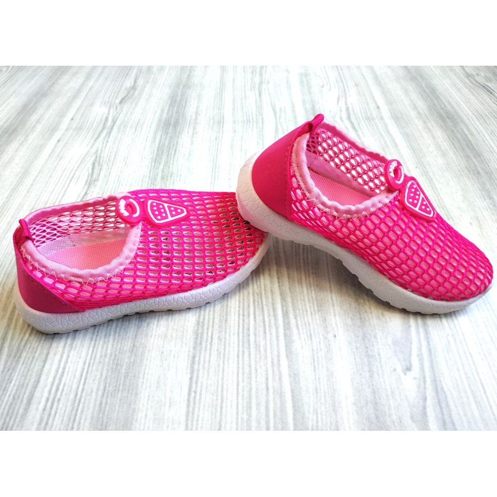 Кросівки дитячі сіточка малинові
