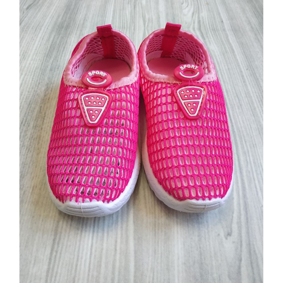 Кросівки дитячі сіточка малинові