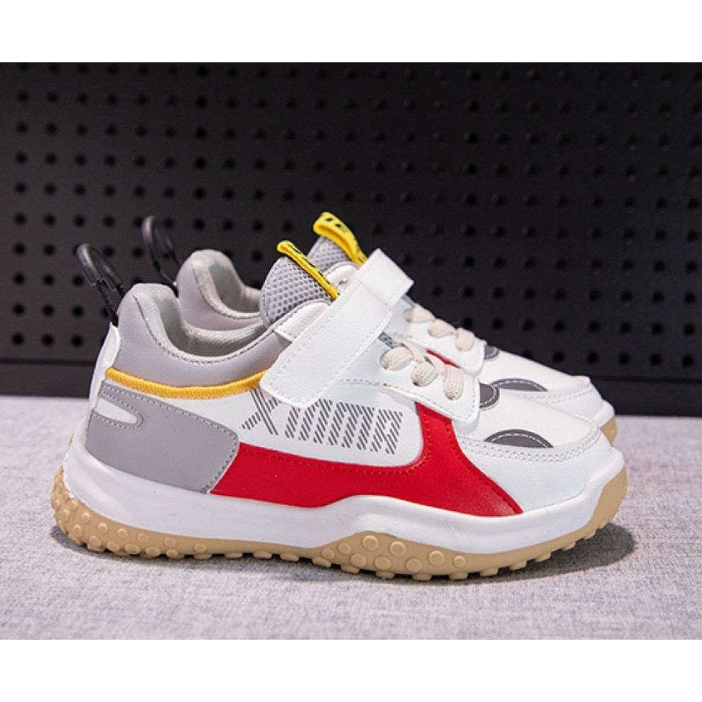 Кросівки дитячі X-MMA червоними вставками