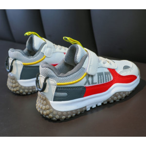 Кросівки дитячі X-MMA сітка з червоними вставками