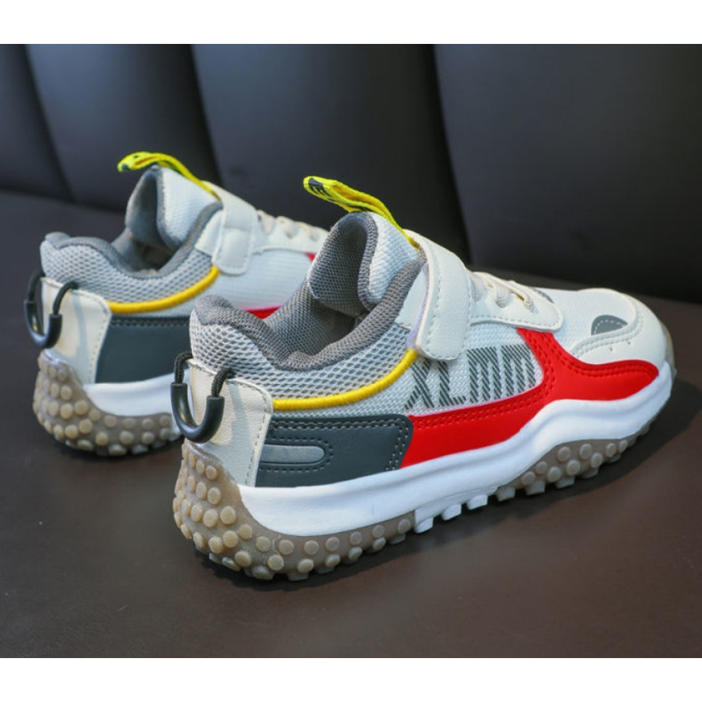 Кросівки дитячі X-MMA сітка з червоними вставками