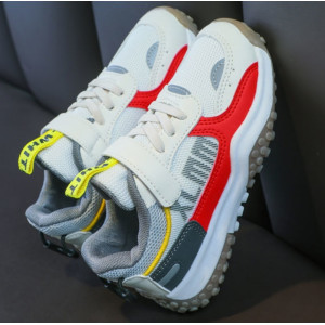 Кросівки дитячі X-MMA сітка з червоними вставками