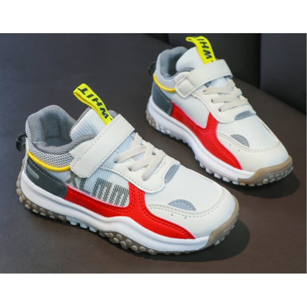 Кросівки дитячі X-MMA сітка з червоними вставками