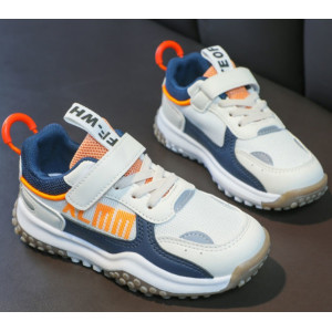 Кросівки дитячі X-MMA сітка з темно-синіми вставками