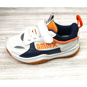 Кросівки дитячі X-MMA сітка з темно-синіми вставками