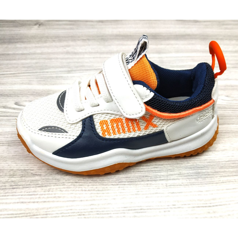 Кросівки дитячі X-MMA сітка з темно-синіми вставками