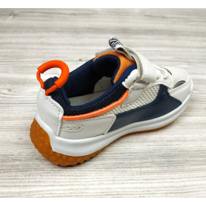 Кросівки дитячі X-MMA сітка з темно-синіми вставками