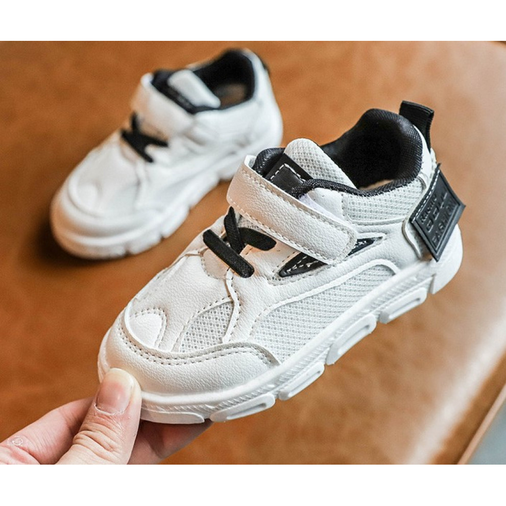 Кросівки Racnio дихаюча сітка біло-чорні