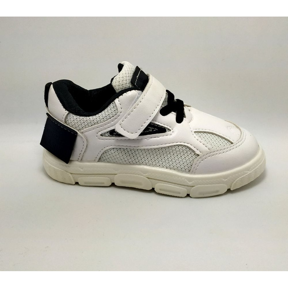 Кросівки Racnio дихаюча сітка біло-чорні