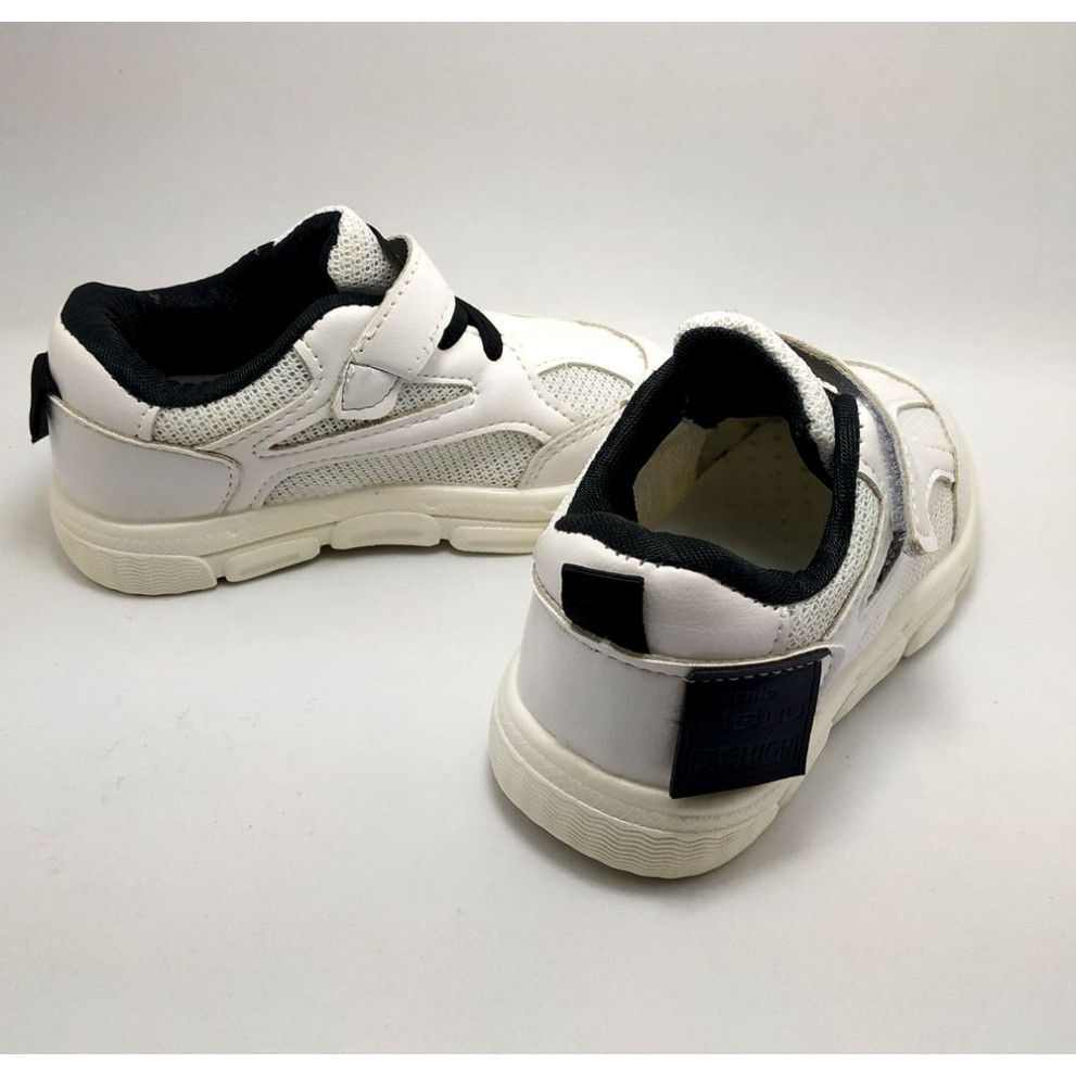 Кросівки Racnio дихаюча сітка біло-чорні