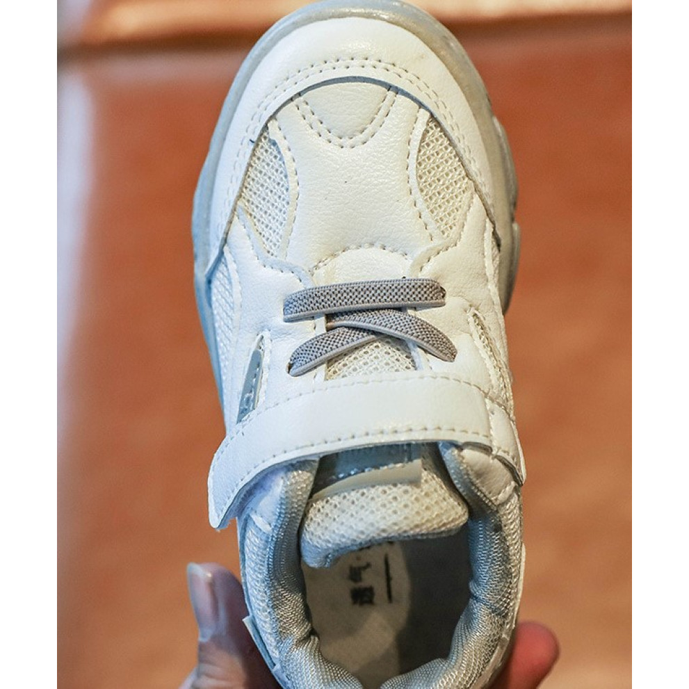 Кросівки Racnio дихаюча сітка біло-сірі