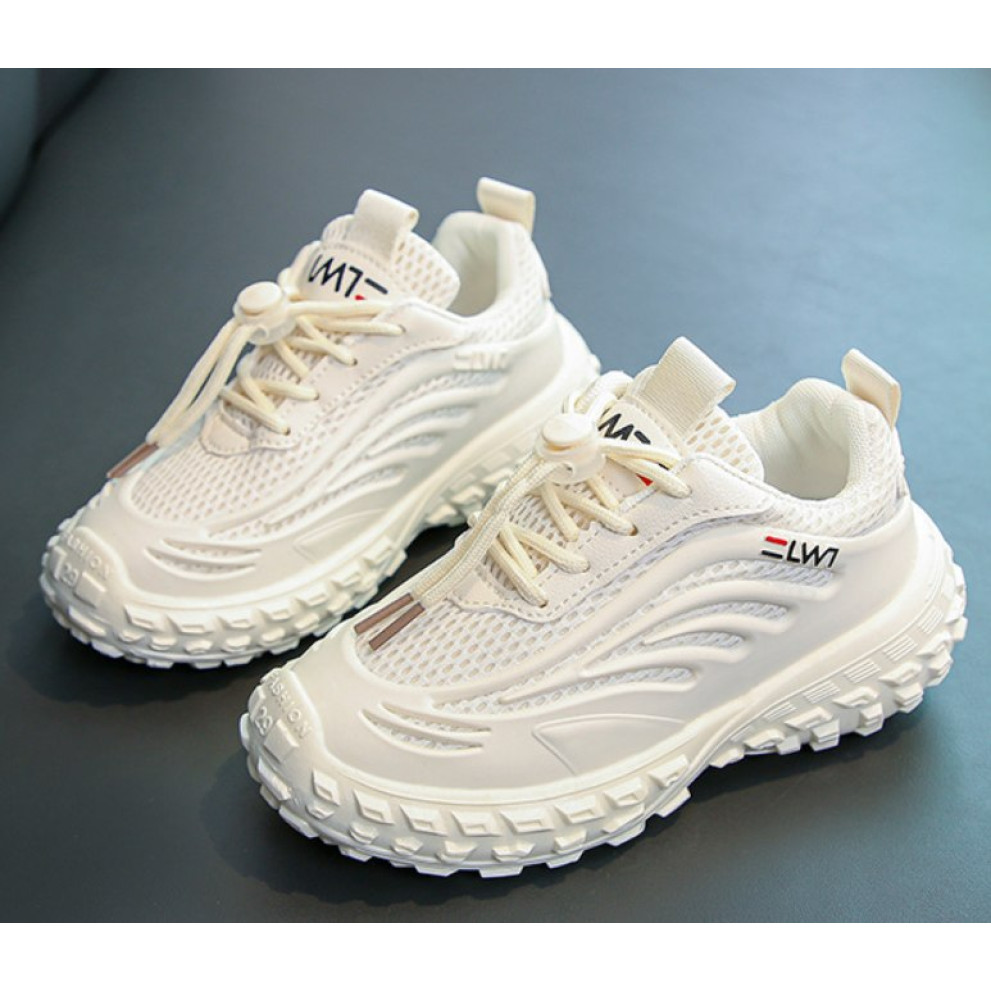 Кросівки весна-літо LWT білі з бежевим