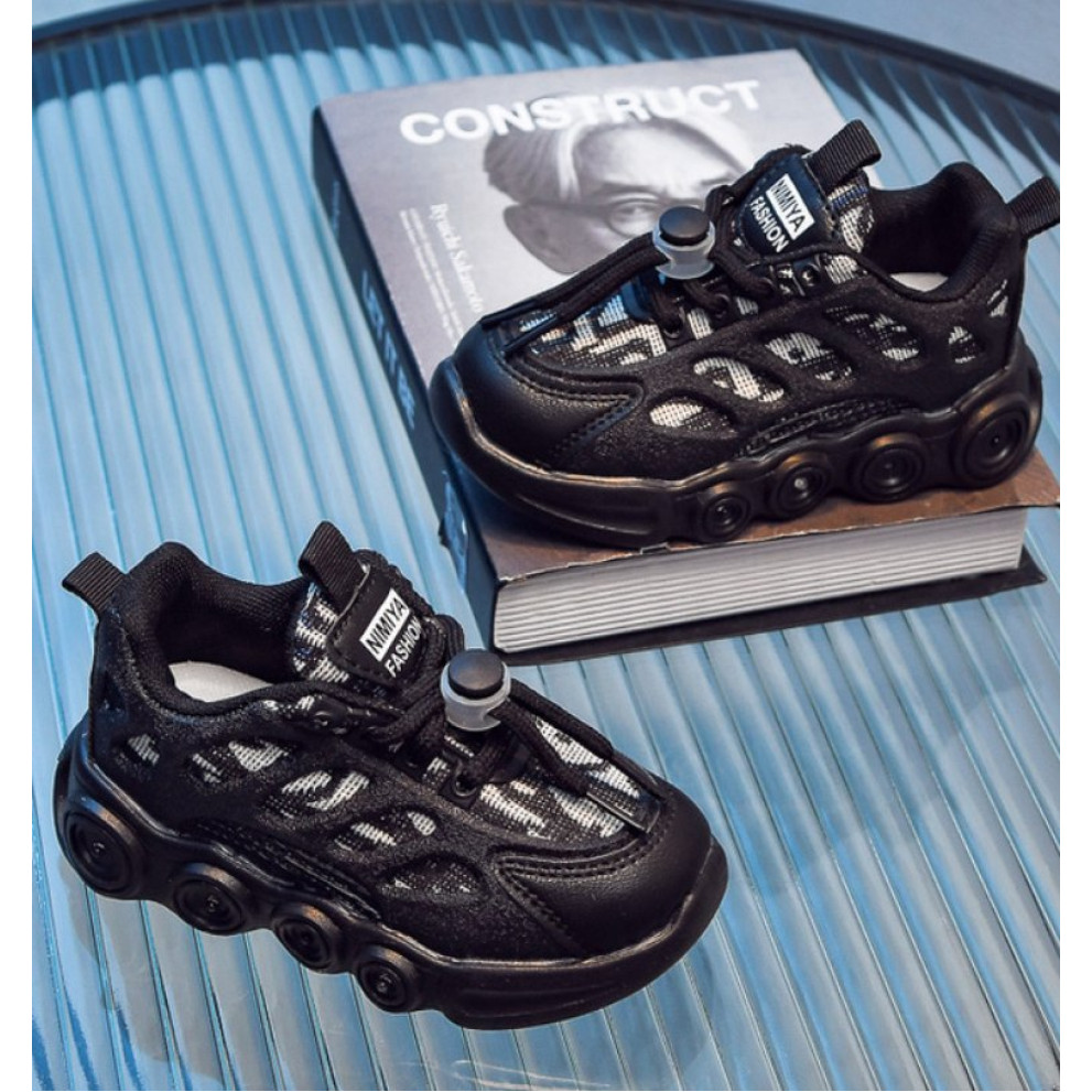 Кросівки з LED-підсвіткою Nimiya чорні