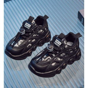 Кросівки з LED-підсвіткою Nimiya чорні