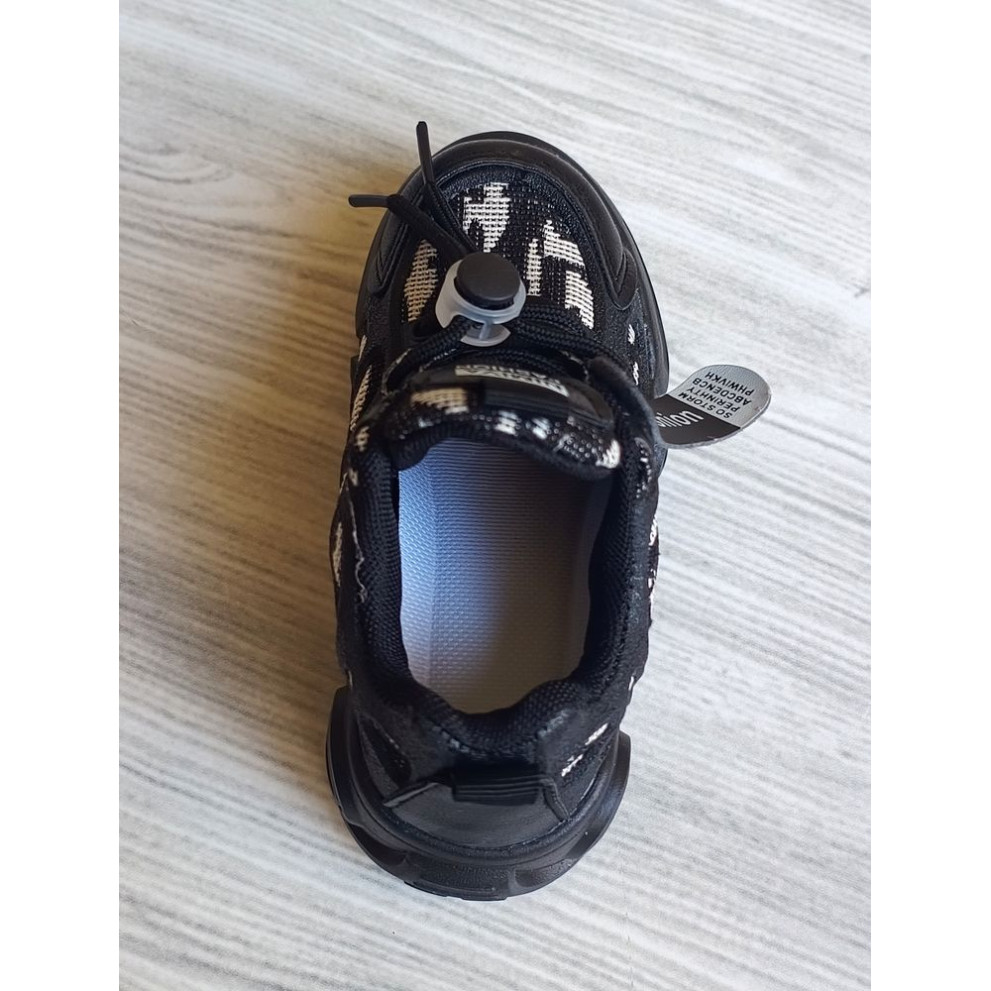 Кросівки з LED-підсвіткою Nimiya чорні