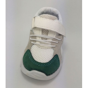 Кросівки дитячі Fashion білі з зеленими вставками