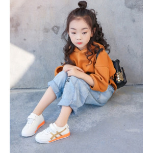 Кросівки дитячі KaTaKu з золотистими смужками