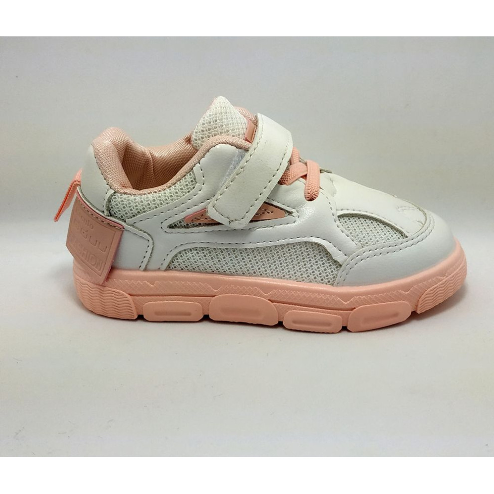 Кросівки Racnio дихаюча сітка біло-рожеві