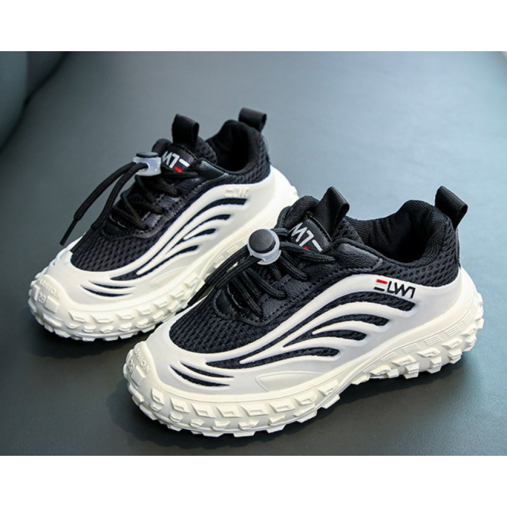 Кросівки весна-літо LWT чорні з білим