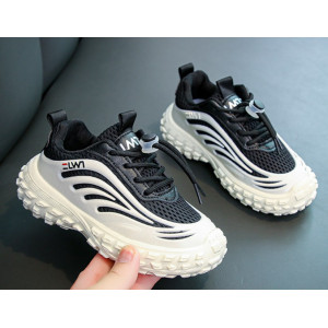 Кросівки весна-літо LWT чорні з білим