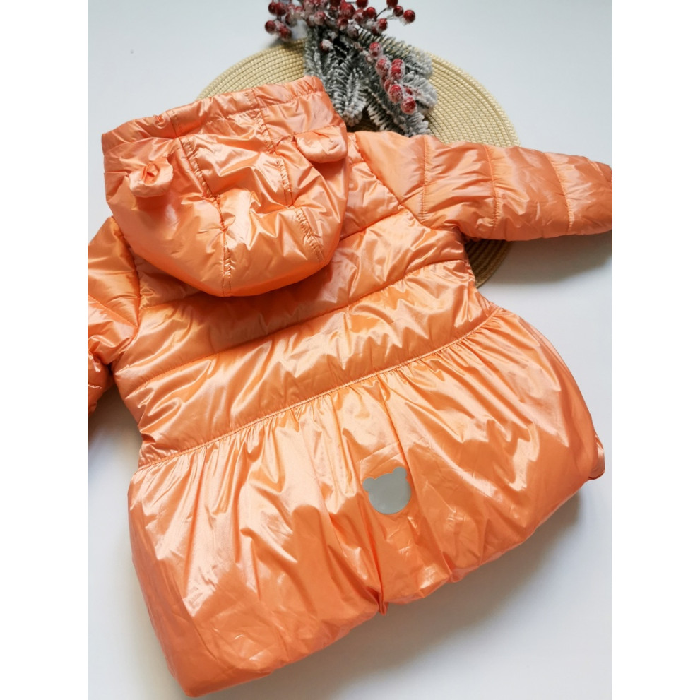 Курточка для дівчинки блискуча єврозима 30166