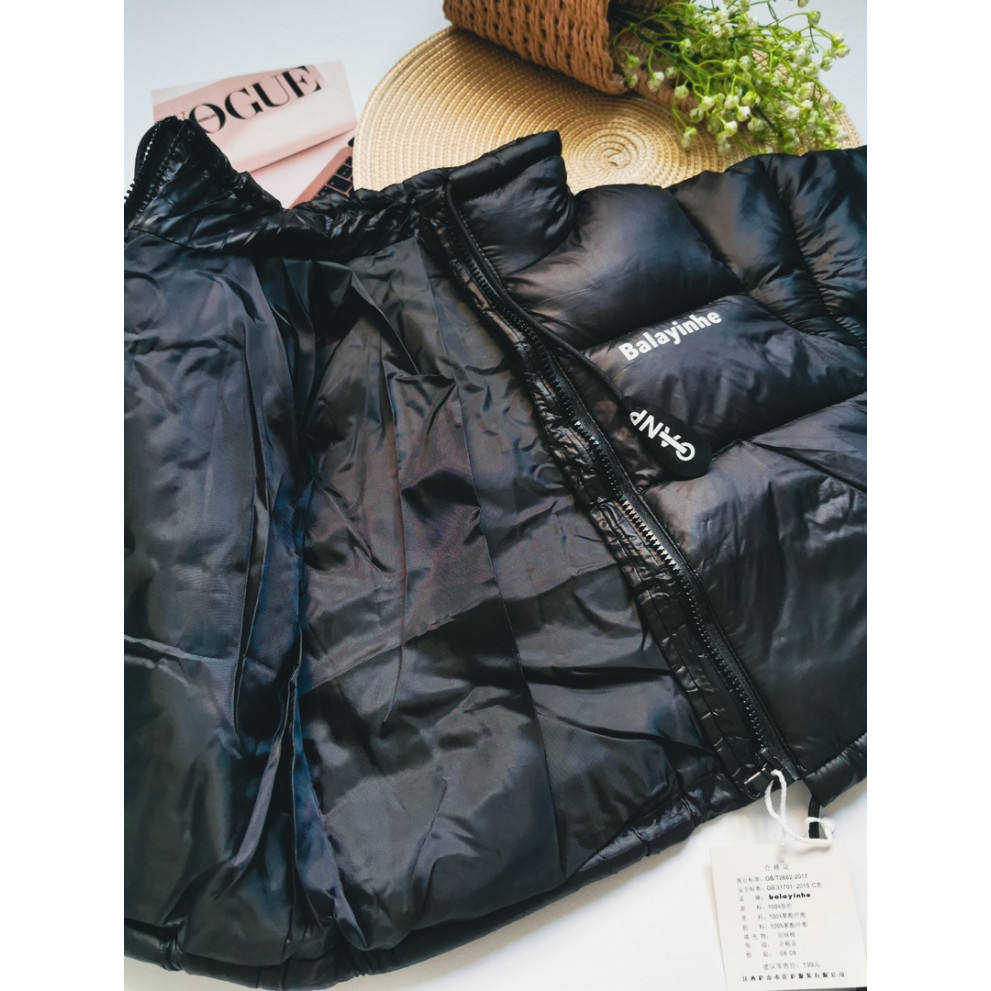 Курточка демісезонна Balayinhe колір чорний 10192