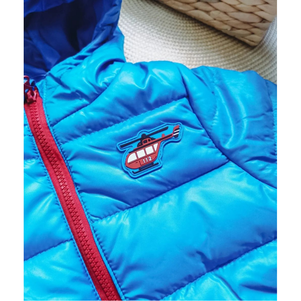 Курточка хлопчику синя 30257