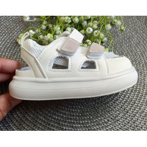 Легенькі босоніжки 1987 білі