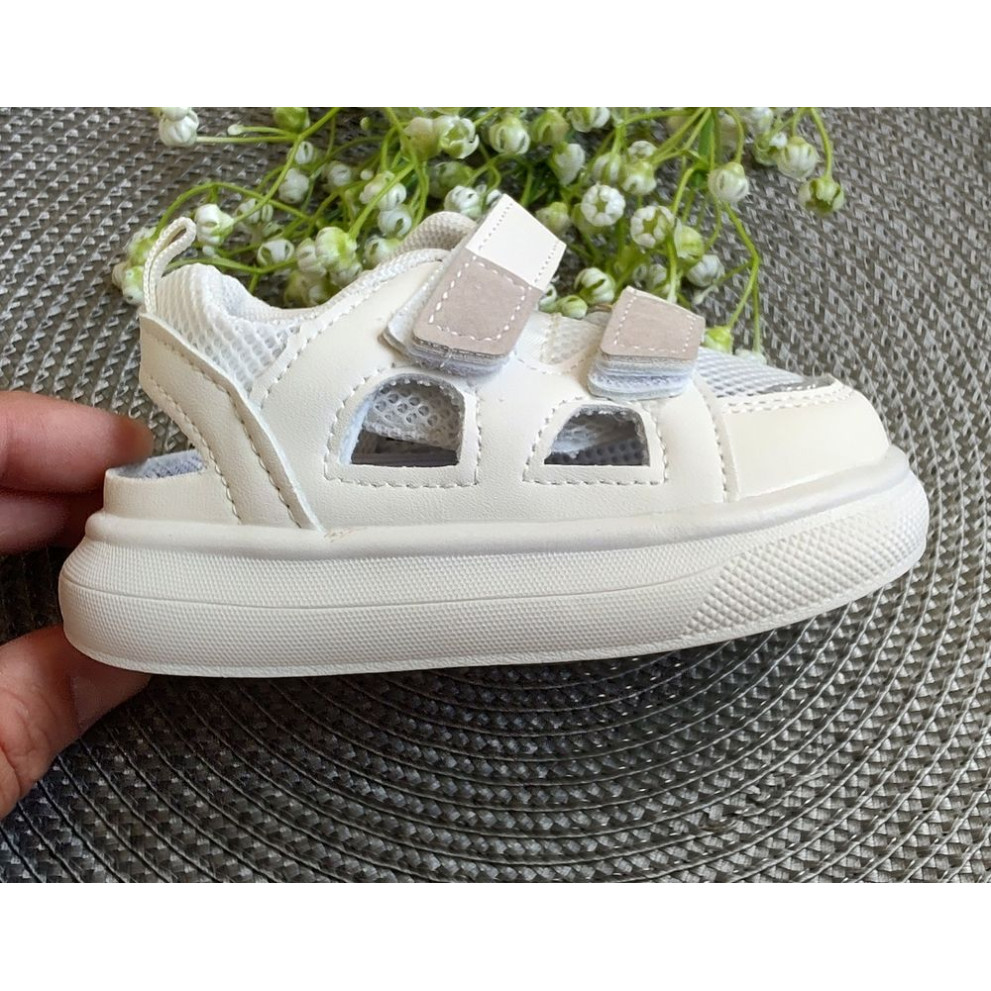 Легенькі босоніжки 1987 білі