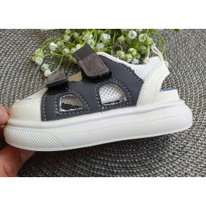 Легенькі босоніжки 1987 чорні