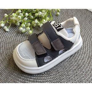 Легенькі босоніжки 1987 чорні