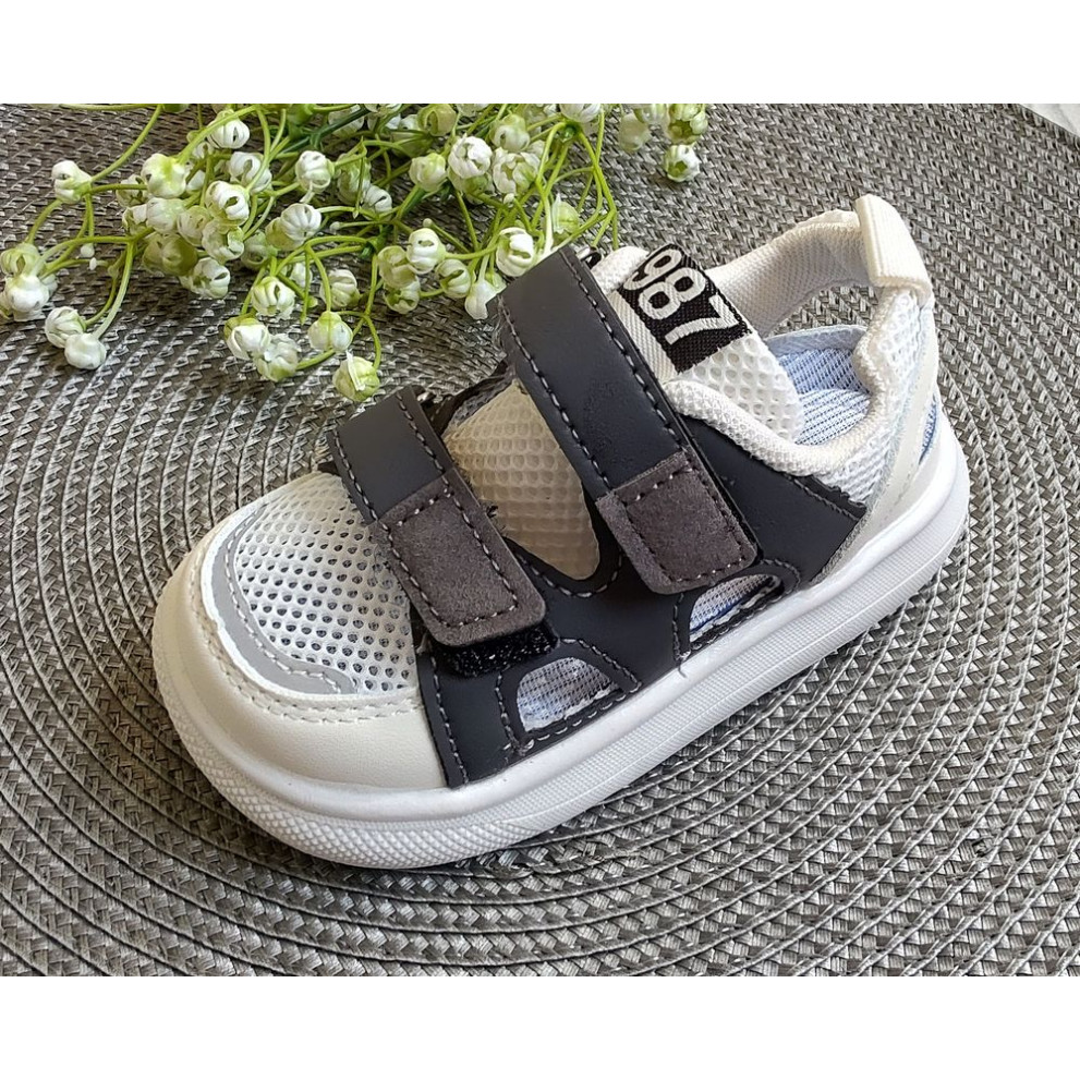 Легенькі босоніжки 1987 чорні