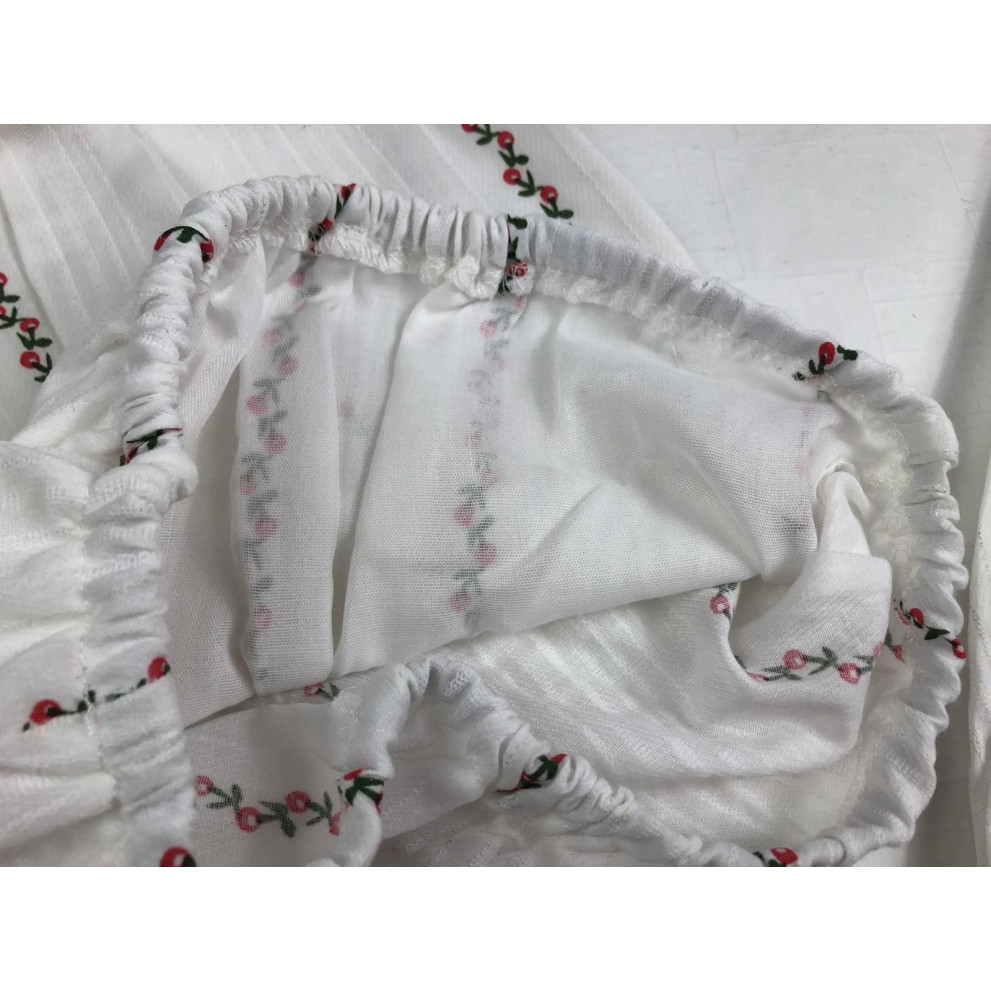 Літній костюм для дівчинка білий 3987