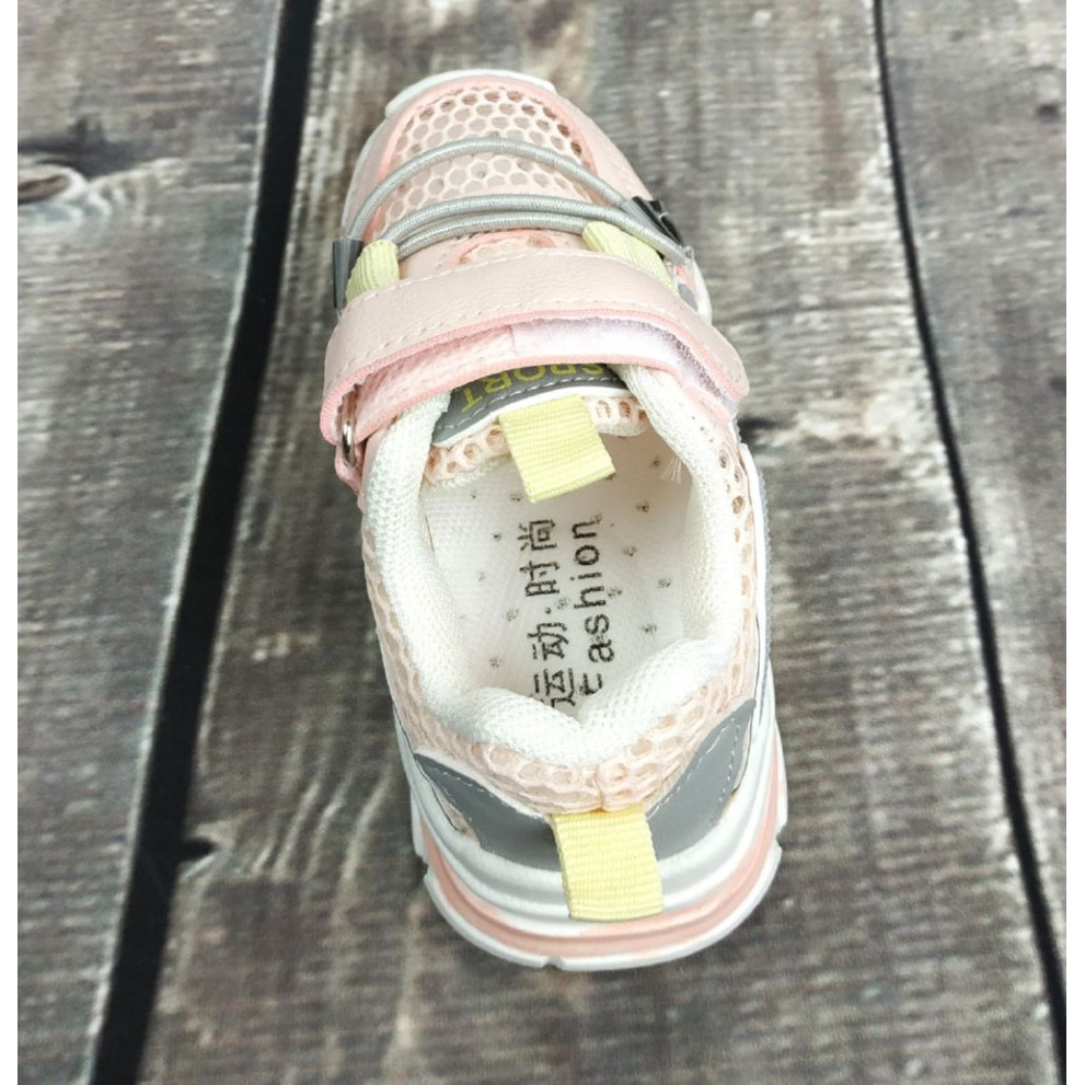 Літні кросівки дитячі 9H рожеві